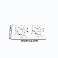 thumbnail image 3 of Cififendec Halloween Cotton Spider Web, 62.99"×39.37", Stretchable Cobweb with Multicolor Spiders for Porch Facade Draping, Yard Scene Layering, Pub Interior Styling, 3 of 5