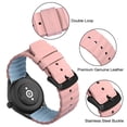 thumbnail image 3 of Genuine Leather Watch Band for Men and Women,18mm Quick Release Premium Replacement Watch Strap, 3 of 7