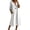 Beige#Button Down Midi Shirt Dress, variant on aohooy Women Roll-up Long Sleeve Button Down Shirt Midi Dress Loose A-Line T Shirt Dress Notch V Neck Tunic Dresses with Pockets Beige,L