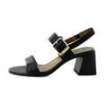 thumbnail image 2 of Naturalizer Vicky Women's Heels Black Leather Size 9.5 M, 2 of 8