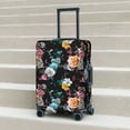 thumbnail image 3 of Wukai Hibiscus Rose Elastic Luggage Cover: Personalized Protection for Your Suitcase - Fits 19~29-inch, Washable & Durable Travel Companion-Large, 3 of 8