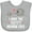 AC-Heather Grey, variant on Inktastic Best Meemaw Ever Grandkids Gift Boys or Girls Baby Bib
