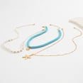 thumbnail image 4 of NICKSUN Shell Necklaces for Women Layered Gold Boho Beaded Seashell Choker Adjustable Imitation Pearl Starfish Necklace Beach Jewelry Hawaiian Summer Accessories for Women, 4 of 7