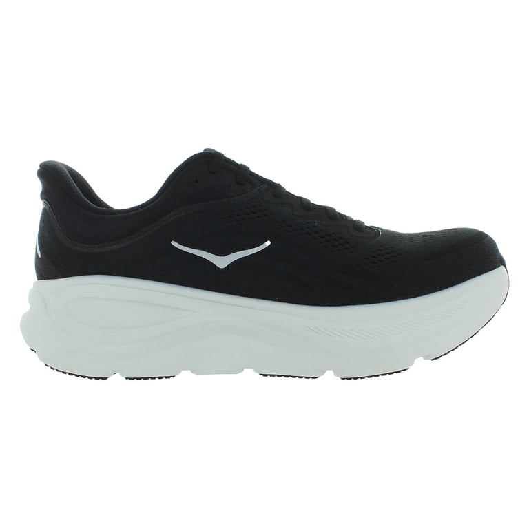 HOKA Bondi 9 Mens Shoes Size 10.5, Color: Black/White  display picture 3
