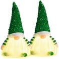 thumbnail image 1 of Gnomo Navidad MagicBeardGreen 2Pzas 15x30cm Lentejuelas Verde/Blanco Plástico/Tela., 1 of 3
