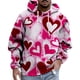 thumbnail image 1 of WILLBEST Sudaderas Navideñas para Hombres y Mujeres con La Misma Sudadera De San Valentín, Diseño Casual para Parejas, con Capucha, Tendencia De Impresión Cómoda y Aficionada. Grande, 1 of 5