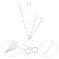 thumbnail image 2 of EIGTHTAIL Crochet Hooks Needle Threader Set for Sewing DIY (4pcs), 2 of 6