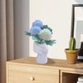 thumbnail image 2 of XGFHYJEH Vase, Flower Vase, Vase Decor, Plastic Vase, Spring Vase, Short Vase, Bouquet Vase, Flower Vases Clearance, Flower Vase Decor, Vase Decorations Clearances, Plastic Vase for Flowers, 2 of 5