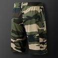 thumbnail image 4 of Gym Shorts Men Clearance, Xunlbb Men's Loose And Comfortable Leisure Pocket Lace-up Camouflage Sports Beach Shorts, 4 of 4
