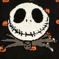 thumbnail image 2 of Girls Black Sequin Nightmare Before Christmas Jack Skellington Sweatshirt XS (4), 2 of 2
