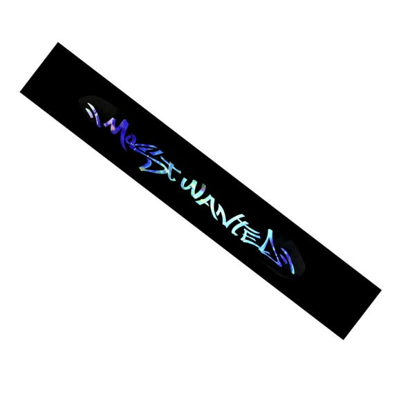 Car Front Window Sticker, Anti Aging Universal PVC Windshield Banner Colourful For Decoration