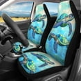 thumbnail image 2 of Binienty Sea Turtles Car Seat Covers, Non-Slip Auto Seat Protector for Women Men, Vehicle Seat Cushion Auto Decorations Accessories for Cars SUV Truck Vans Sedans, 4 Pack, 2 of 6