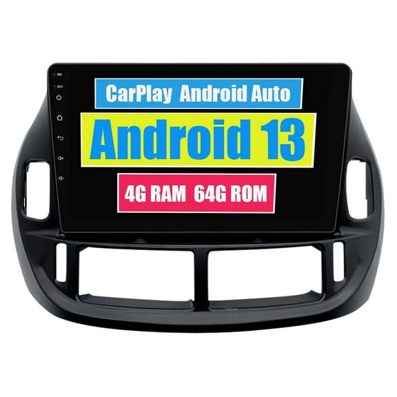 Torovo Car Stereo CarPlay Head Unit for Toyota Estima ACR30 2000 2001 2002 2003 2004 2005 Android Auto Touch Screen Sat Navi Bluetooth WiFi Radio Player (For left hand drive)