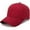 Red, variant on PMVFHDE Solid Color Lightweight Baseball Cap For Men Outdoor Sun Hat Baseball Hat Adjustable And Breathable Fashion Casual Style White