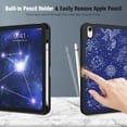 thumbnail image 4 of Fintie SlimShell Case for iPad (A16) 11th Generation 11 Inch (2025), iPad 10th Generation 10.9 Inch (2022) with Pencil Holder, Composition Book Blue, 4 of 9