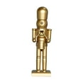 thumbnail image 1 of cascanueces,Figuras de adornos de cascanueces de 10 pulgadas,juguete,cascanueces navidad decoraciones cifras decoración,Cascanueces de madera tradicional King Soldier de 25 cm,navidad SM SunniMix soldado cascanueces, 1 of 8