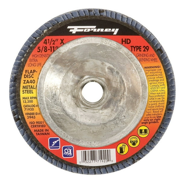 FLAP DISC 4.5X5/8 40GRIT