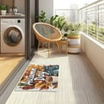 thumbnail image 4 of Yayeee Doormat for Indoor Entrance 32" x 20" Non Slippery Floor Rug, Autumn Day Pattern, 4 of 8