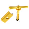 thumbnail image 4 of Abrazadera de plegable Conjunto de Tubo de marco Apriete Bloqueo - dorado Sunnimix Abrazadera de bisagra de bicicleta plegable, 4 of 7