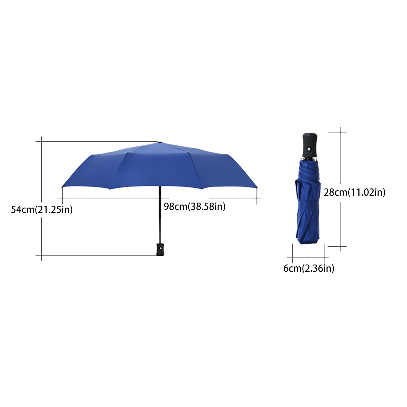 Automatic Umbrella Men's Three Fold Folding Business Umbrella Kids Umbrella Girls Small Purse Umbrella Toddler Umbrellas Space Umbrella Clear Umbrellas for Rain Adult Automatic Umbrella Large Men