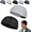 (Gray+black), variant on 2 Pack Men's Breathable Brimless Hat Summer Style Mesh Tang, Mens Mesh Brimless Cap with No Brim, Adjustable(Dark Gray+beige)
