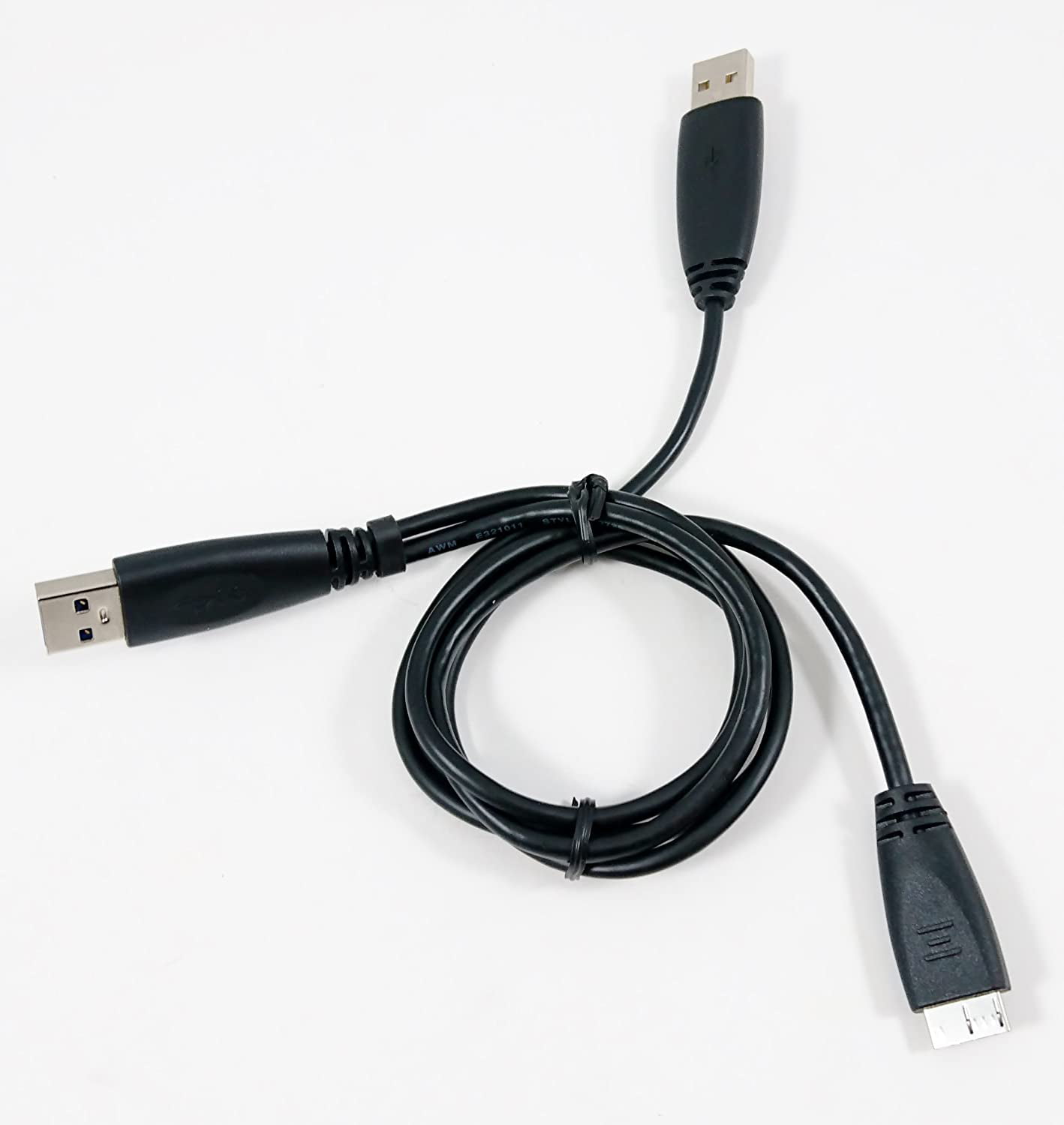 USB 3.0 Dual Power Shape 2 X Type a to Micro B Cable for External Hard Drives (Seagate/Toshiba/WD/Hitachi/Samsung & Wii U) - Walmart.com