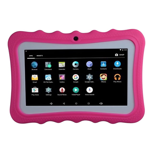 SNNROO Liquidation de Noël Tablette PC Android 4.4 7 Pouces - 1 Go RAM 16 Go Stockage Double Caméras WiFi Bluetooth - Appareil Portable de Divertissement et de Productivité pour Multimédia