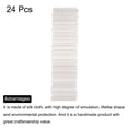 thumbnail image 4 of Uxcell Fake Vine Garland Flower Silk Artificial Flowers 3.2FT Hanging Plants for Wedding Light Pink White 24Pcs, 4 of 6