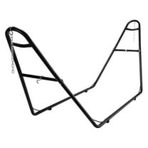 Universal Hammock Stand for Outside, LBS Capacity, Heavy Duty Double Steel Hammock Stand Only, Easy Assembly, Fits 9-14Ft Hammocks, Holding 2-3 People
