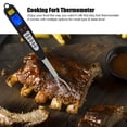 thumbnail image 4 of Digital Meat Thermometer Fork, Fast Read Grill Thermometer with LED Display and Stainless Steel Probes for Steak Chicken Pork Turkey Hot Grilled Food, 4 of 5