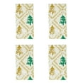 thumbnail image 3 of Saro Lifestyle Christmas Trees Table Napkin (Set of 4), 3 of 4