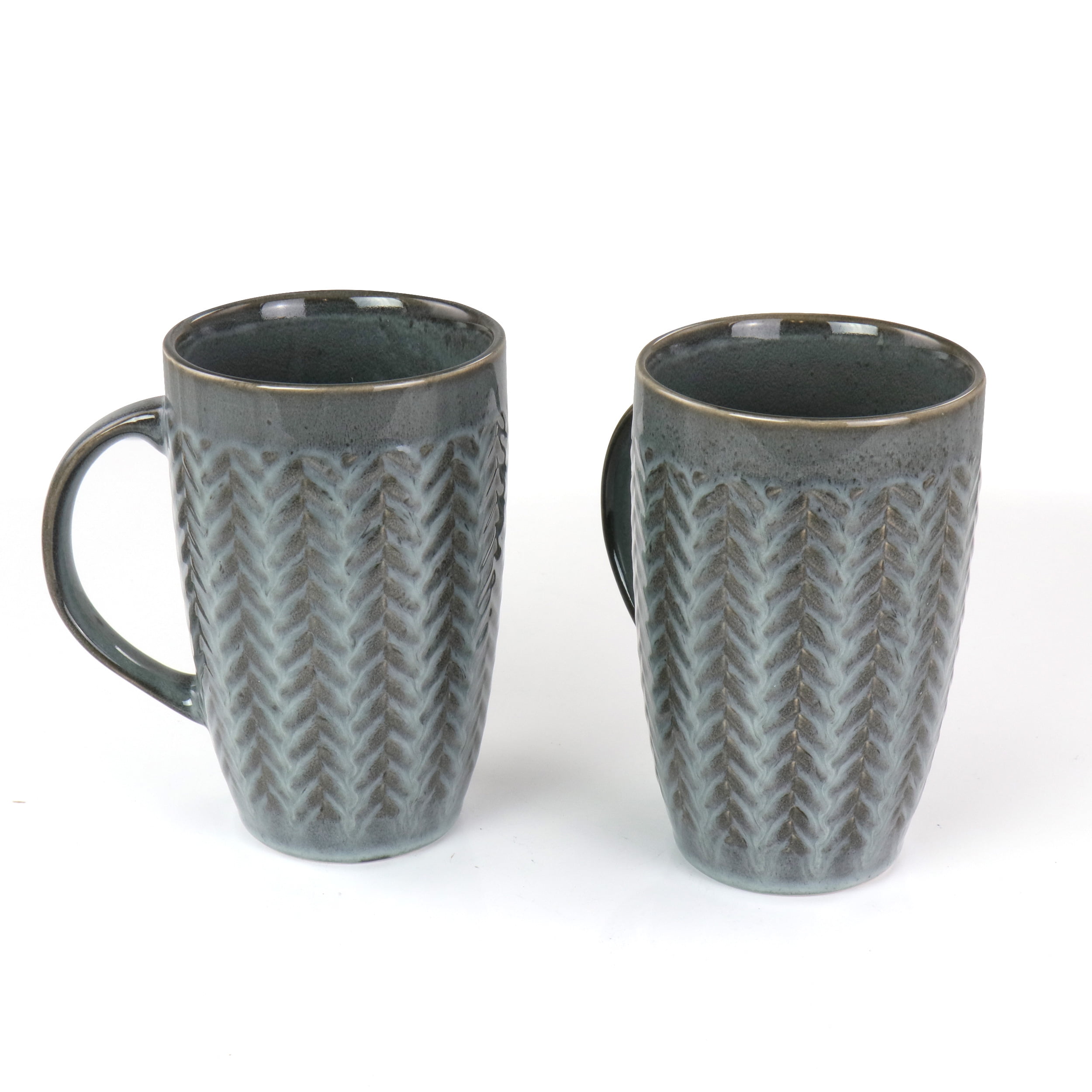 GBS Home 4 Piece 22 oz. Stoneware Mug Set
