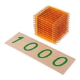 thumbnail image 4 of Mil para Calcular + de Número 1000 Impreso, Juguete Educativo, Material Matemáticas para Sunnimix Juguete de matemáticas Montessori, 4 of 6