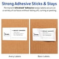 thumbnail image 5 of Avery 1" x 2-5/8" Labels, Ultrahold, 15,000 Labels (95520), 5 of 10