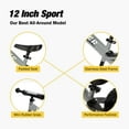 thumbnail image 3 of Bicicleta Balance Strider Sport de 12 pulgadas con base basculante gris mate, 3 of 7
