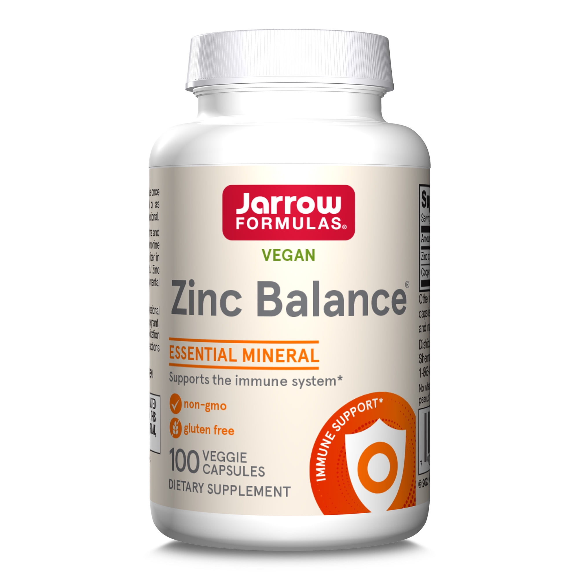 Jarrow Formulas Zinc Balance 15 mg 100 Servings (Veggie Caps