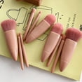 thumbnail image 5 of Mini Makeup Brushes Set Mirror Soft Fluffy for Cosmetics Foundation Powder Eyeshadow Kabuki Blending Makeup Brush Beauty Tool 10pcs, 5 of 6