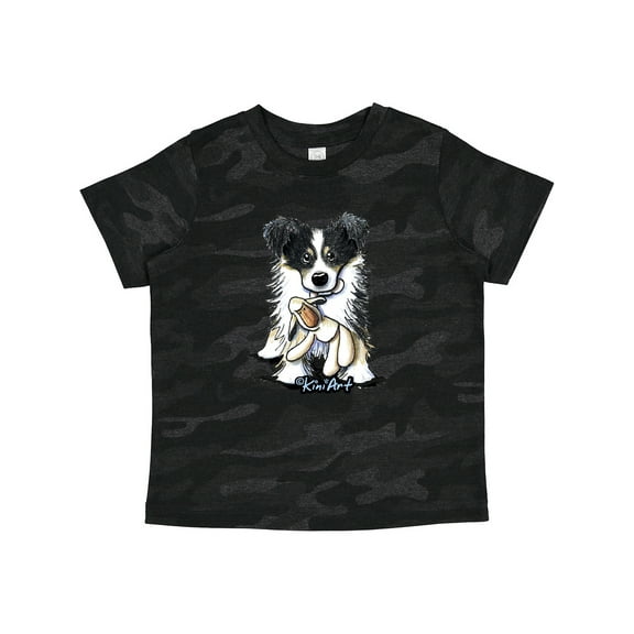 Inktastic Tri-Color Border Collie Boys or Girls Toddler T-Shirt