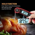 thumbnail image 3 of Meat Thermometer Digital Instant Read Food Thermometer for Cooking Grilling Air Fryer Probe Kitchen Gadgets Essentials BBQ Accessories, 3 of 4