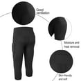 thumbnail image 3 of Sujetador deportivo reversible para mujer, con relleno, sin mangas, para entrenamiento, yoga, con almohadillas extraíbles, azul, 8/L,:;:;, 3 of 7