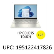 HP Pavilion 15.6 FHD Touch, Intel Core i5-1135G7, 8GB RAM, 512GB SSD, Lunar Gold, Windows 10, 15-eg0050wm