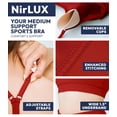 thumbnail image 2 of Nirlon Y Back Adjustable Sports Bras For Women - Nirlux Camisole Sports Bra, Stretchy Womens Tops Soft Workout Tops For Women (Salsa, 6), 2 of 6