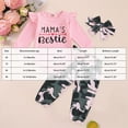 thumbnail image 4 of CAUYDY Preemie Girl Clothes Set Newborn Girls Long Sleeved Romper Toddler Fall Winter Bodysuit Baby Picture Outfit 0 3 6 9 12 18 24 Months Sizes 3-6 Months,Pink, 4 of 9