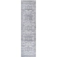 thumbnail image 4 of JONATHAN Y MODERN PERSIAN 2 x 8 Runner Rug, Vintage Medallion - Light Grey, MDP108B-28, 4 of 9