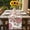 Pink, variant on Flowers Vintage Table Runner - 48 Inch Long, Kitchen Dining Table Runner Dresser Scarves, Green Leaves Pastoral Floral Country Farmhouse Decor for Coffee Tables Wedding Party Banquet