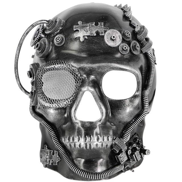 Antifaz Rostro de Calavera REV