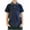 Navy, variant on Yufatyle Boys Tops, Short Sleeve Lapel Button-up T-Shirts Summer Tee Cotton School Uni form for Kids Gray Size 6 Years