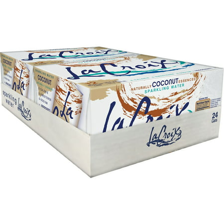 LaCroix Sparkling Water - Coconut, 2/12pk/12 fl oz Cans, 24 / Pack