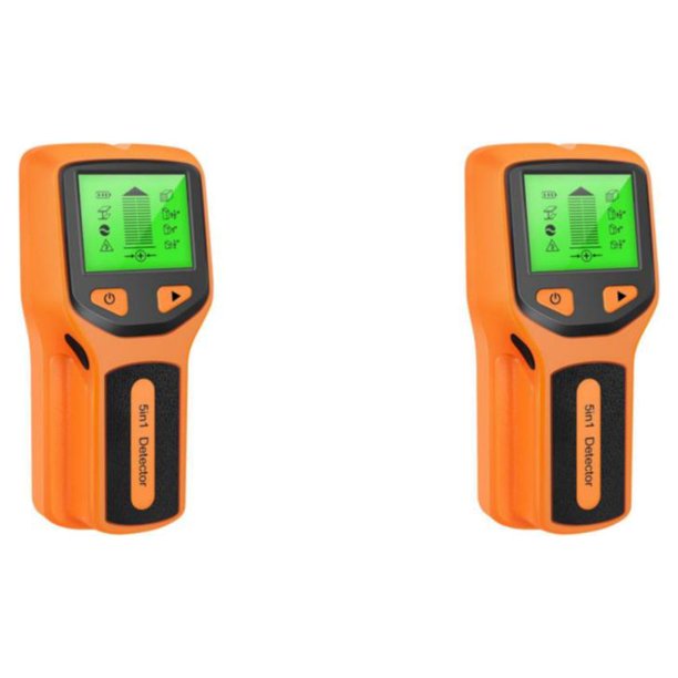 Methold 5 en 1 Stud Metal Tubería Alambre Sensor de pared Escáner LCD Detector Type1 NO1