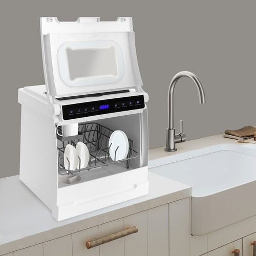1100W Countertop Dishwasher Mini Dishwasher Multifulctional Dish-washing Machine